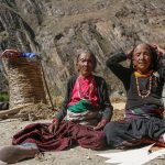 Local women in Kaagni bask in the sun Dolpo Photo by Anuj Adhikary - Lower Dolpo