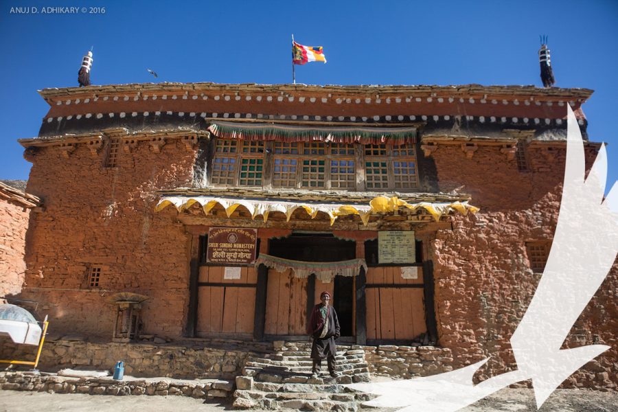 Shey Gompa the oldest monastery of Dolpo and the head Lama - Upper Dolpo With Bardia National Park